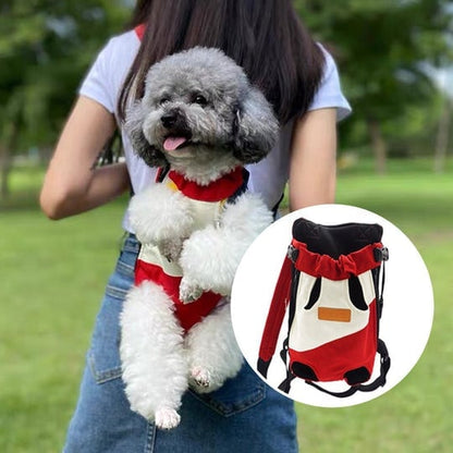 📢📢Flash Sale: Ending in 3 Hours!⏰⏰Pet Travel Leg-out Backpack🐶🐱