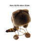 📢📢60 % OFF !!🎅【🎁Best Christmas Gift🎁】🎄 Raccoon Tail Fur Parent-Child Plush Hat