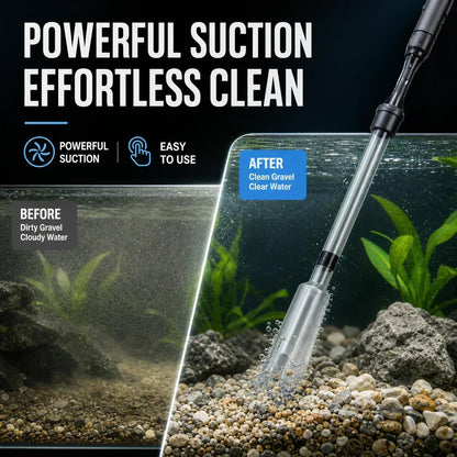 🔥LAST DAY SALE ONLY￡10.99!🔥Electric Aquarium Gravel Cleaner✨