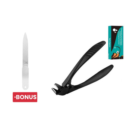 📢📢30% OFF !! ⏰Stainless Steel Nail Clipper with Curved Precision Blades – Effortless for Thick Nails & Seniors! ✂️✨