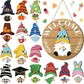 🍁Early Christmas Sale 49% OFF🎄Interchangeable Wooden Gnome Welcome Sign🎈