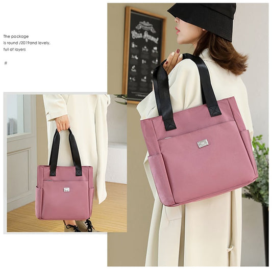 📢📢60%  OFF !! ⏰Large Capacity Waterproof Multi Pocket Nylon Shoulder Bag🎁