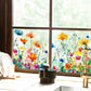 💐 50% OFF NOW! 🖼️ Colorful Floral Bouquet Window Sticker – Vibrant design, easy peel & removable – Perfect for home, cafe & spring decor ✨