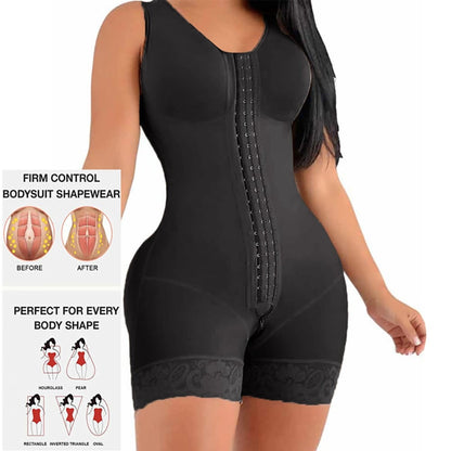 🥳2026 HOT SALE🥳💞50K+ SOLD!🌸🕊️ 30% OFF! High‑Compression Body Shaper – Double‑layer tummy control, butt‑lift design. Soft mesh, wide straps & 3‑row hooks. Smooths & shapes for daily confidence. 👗✨