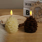 📢📢Flash Sale: Ending in 3 Hours!⏰⏰🔥Flameless Pinecone Candles Battery Operated