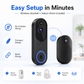 📢📢30% OFF !! ⏰Smart HD Doorbell – Remote Access & Instant Alerts 📱💬【Exceptional Price】