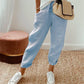🌿 Casual Cotton and Linen Pants for Women – Breathable, High-Waisted & Ankle-Length Elegance ✨☀️