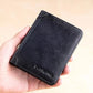 📢📢40% OFF !! ⏰Minimalist RFID Blocking Leather Wallet for Men – Ultra-Thin, Genuine Top-Layer Cowhide, Short Design for Everyday Carry