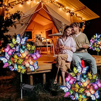 📢📢50%  OFF !! ⏰Hot Sale Offers-Solar Outdoor Butterfly Lights💐