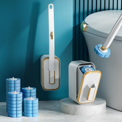 📢📢50% OFF !!!⏰50K+ SOLD!🚽💦Disposable Replacement Wall-Mounted Innovative Toilet Brush Set✨