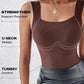 📢📢50%  OFF !! ⏰Women’s U-Neck Thermal Tank with Built-In Bra – Warm, Supportive & Braless Comfort ❄️❤️