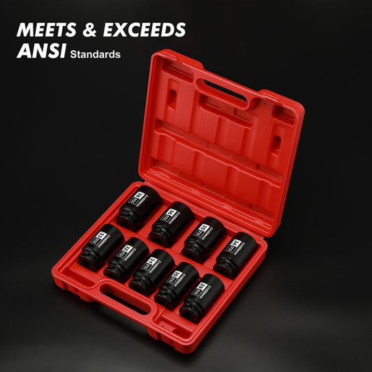📢📢40% OFF⏰8-Piece Drive Impact Socket Set