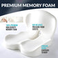 💺 60% OFF NOW! 💎 Non-Slip Memory Foam Seat Cushion – Sciatica Relief, Breathable Mesh & Universal Fit 🪑