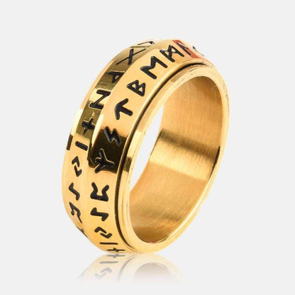 🎄Christmas Sale 60% OFF🔥Viking Rune Rotating Ring💍