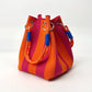 📢📢40% OFF !! ⏰🌴 Boho Striped Knit Bucket Handbag for Women – Handmade Summer Beach Shoulder Bag