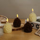 📢📢Flash Sale: Ending in 3 Hours!⏰⏰🔥Flameless Pinecone Candles Battery Operated