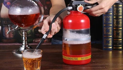 📢📢30% OFF !! ⏰💞50K+ SOLD!🧯Fire Extinguisher Beer Tub – 2L capacity, hand‑press dispenser. Unique design, keeps drinks fresh. Perfect for football parties & garden gatherings. 🏆⚽
