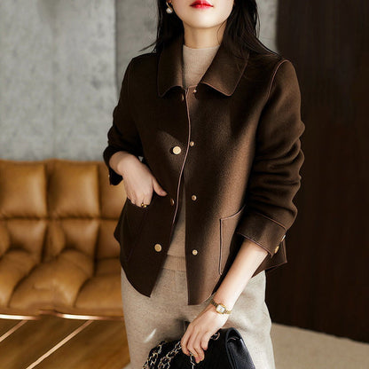 📢📢30% OFF !! ⏰Women's Fashion Short Fall Reversible Coat