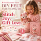 📢📢40% OFF !! ⏰Pink Enchanted Forest DIY Felt Patchwork Kit