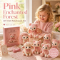 📢📢40% OFF !! ⏰Pink Enchanted Forest DIY Felt Patchwork Kit