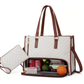 📢📢50%  OFF !!!⏰3 in 1 Lunch Tote Bag for Women🎁Free Matching Wallet⏰