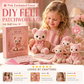 📢📢40% OFF !! ⏰Pink Enchanted Forest DIY Felt Patchwork Kit