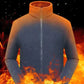 Unisex Double-Layer Padded Warm Jacket