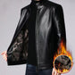 💥Men’s Warm Plush Lining Leather Jacket Coat🔥BUY 2 FREE SHIPPING