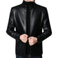 💥Men’s Warm Plush Lining Leather Jacket Coat🔥BUY 2 FREE SHIPPING