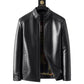 💥Men’s Warm Plush Lining Leather Jacket Coat🔥BUY 2 FREE SHIPPING