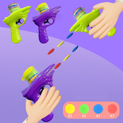 📢📢40 % OFF !!🎅Kid’s Gift! Mini Flying Disc Launcher Toy