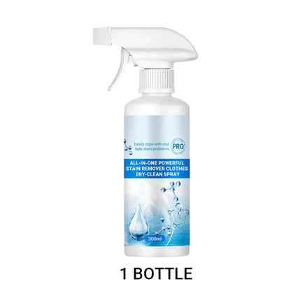 [🎁[Praktisk present] Allt-i-ett kraftfull fläckborttagningsspray för tvätt