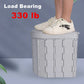 📢📢40% OFF !! ⏰Portable Outdoor Folding Toilet – Sturdy & compact – Includes waste bags, supports up to 300 lbs – perfect for camping, road trips or emergencies 🌲