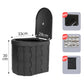 📢📢40% OFF !! ⏰Portable Outdoor Folding Toilet – Sturdy & compact – Includes waste bags, supports up to 300 lbs – perfect for camping, road trips or emergencies 🌲