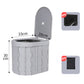 📢📢40% OFF !! ⏰Portable Outdoor Folding Toilet – Sturdy & compact – Includes waste bags, supports up to 300 lbs – perfect for camping, road trips or emergencies 🌲