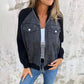 Women's Creative Denim Splicing Jacket