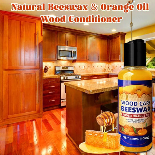 🔥Family Essentials🔥Natural Beeswax & Orange Oil Wood Conditioner