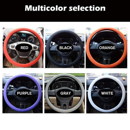 📢📢50% OFF !! ⏰Car Steering Wheel Protective Cover