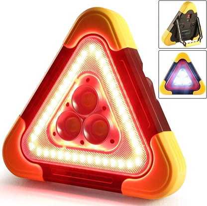 🔈🔈49%Discount🔥3-IN-1 Solar Emergency Triangle Warning Light at the Roadside