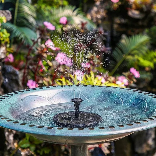 📢📢50% OFF !!!⏰🐦️Compact Solar Bird Fountain Pump – Keep Your Garden Alive!