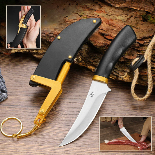 🏆🔪50% off for a limited time during active promotions🔥Multipurpose Outdoor Portable Fruit Knife with Sheath
