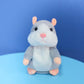 📢📢40% OFF !! ⏰ Talking Hamster Plush – Repeats sounds & cute interactive fun ✨