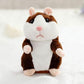 📢📢40% OFF !! ⏰ Talking Hamster Plush – Repeats sounds & cute interactive fun ✨