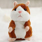 📢📢40% OFF !! ⏰ Talking Hamster Plush – Repeats sounds & cute interactive fun ✨