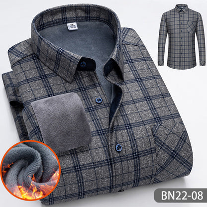 🖤FLASH SALE🎁Autumn and winter men's casual thickened warm shirts