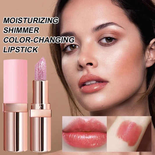 📢📢50 %  OFF !! ⏰Moisturizing Color-Changing Sequins Lipstick