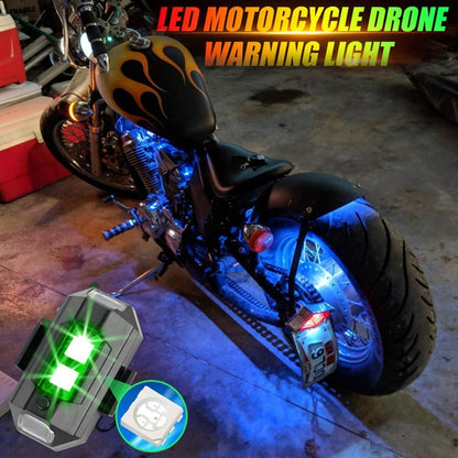 Explosive Warning Light for Central Networks of Cars and Motorcycles