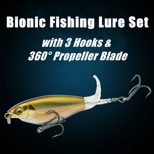 🎉Last Sale 50% OFF❄️6.5g/12g propeller surface lure bionic fish hook❄️