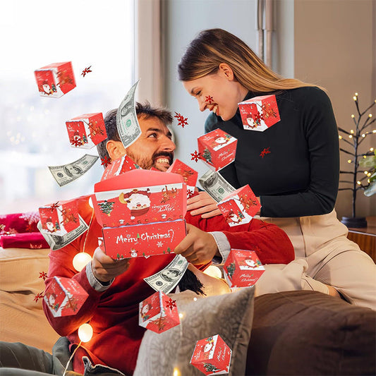 📢📢50 % OFF !!🎅Explosive Pop-Up Surprise Money Gift Box🎁