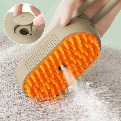 📢📢40% OFF !! ⏰ Multi-Function Pet Spray Massage Comb – Water mist & gentle bristles – Reduces shedding, soothes skin – perfect for dogs & cats 🐱
